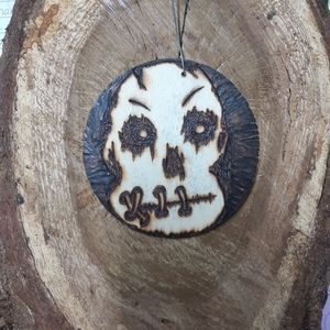 Woodburnt art